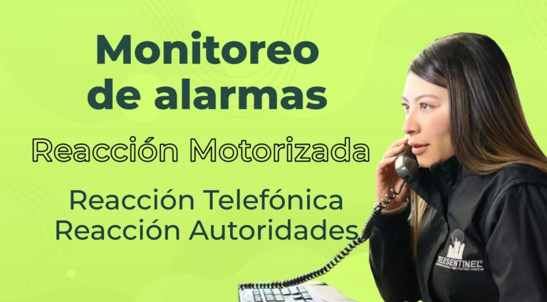 Reacción monitorizada del monitoreo de alarmas