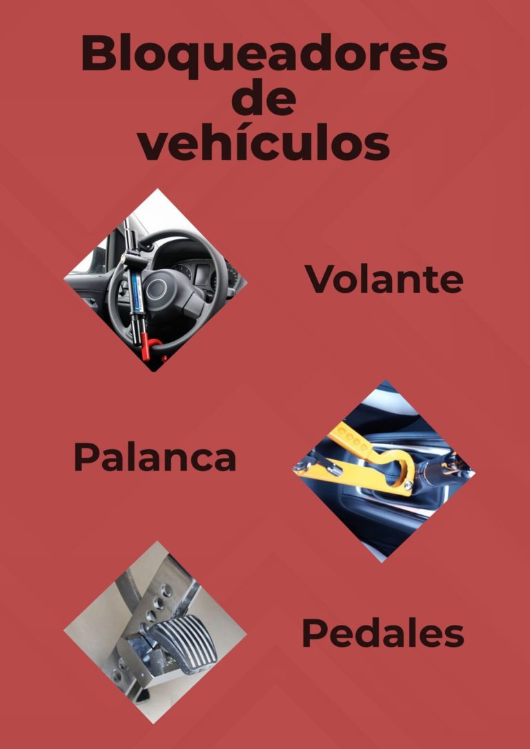 Bloqueadores seguridad para vehículos
