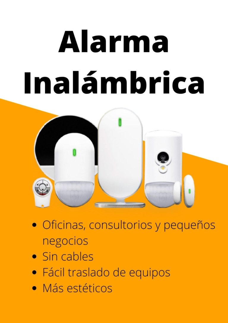 Tipos de alarmas inalámbrica